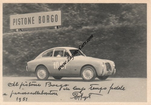 1951 Fiat Zagato 750 Granturismo MM Derivata